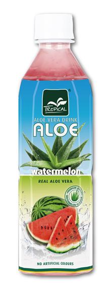 Aloe Vera Watermeloen 500ml