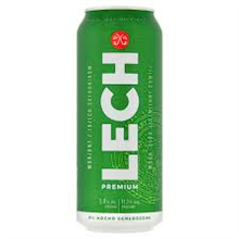 Lech Premium 0,5l blik / Alc4,8%Eks10,9%