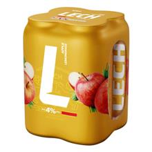 Lech apple lemongrass 24x50cl blik / alc 4% Eks 12,2%