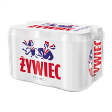 Zywiec 18x0,5l blik /Alc. 5,5% /Eks 12%