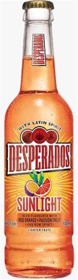 Desperados Sunlight  RED 20x0,4l FLES ktn / Alc 4.5 %Eks13 %