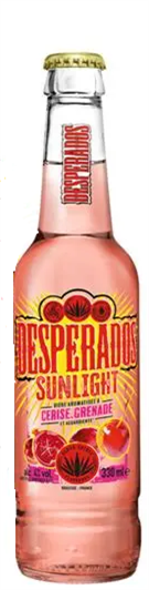 Desperados Sunlight  RED 0,4l fles ktn / Alc 4.5 %Eks13 %