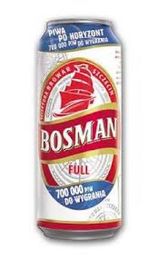 Bosman Full 0,5l blik / Alc5,7%Eks11,8%