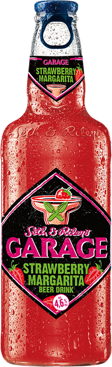 Garage Strawberry MargaritaBEER 0,4l fles/Alc.4,5% Eks.11,6%