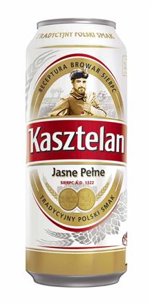 Kasztelan Jasne Pelne 0,5l blik / Alc5,7%Eks11,9%