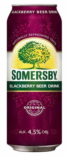 Somersby Blackberry 0,5l blik / Alc4,5%Eks 11,7