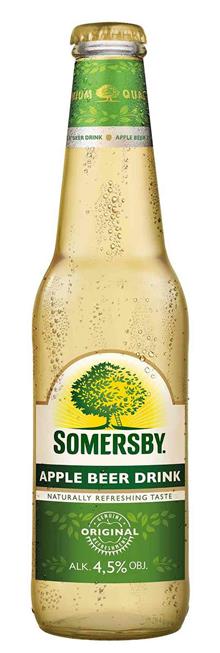 Somersby Apple 400 ml fles / Alc4,5%Eks 11.7%