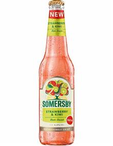 Somersby Strawberry-Kiwi 400 ml fles Alk. 4.5% / Eks. 12.6