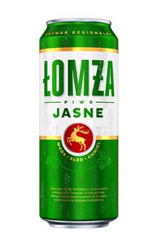 Lomza Jasne 0,5l blik / Alc5,7%Eks11,8%