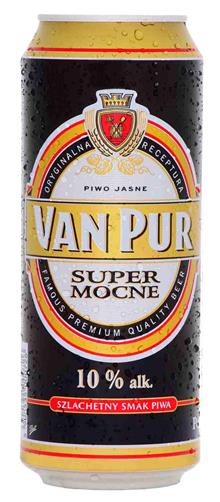Van Pur Super Mocne 0,5l blik / Alc10%Eks18,7%