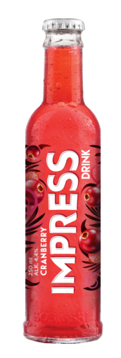 Impress Cranberry 12x0.25l Alk.4,4%