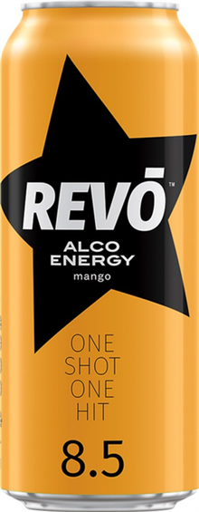 Revo Mango Energy Drink 24 x 50cl 8,5% alc