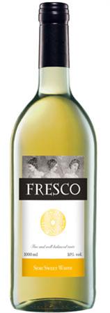 Fresco Stolowe white semi sweet 6x0,75l /Alc.10%