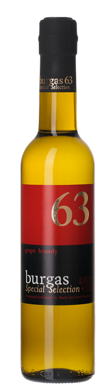 Grape Brandy BURGAS 63 SPESIAL 0,5l/40%