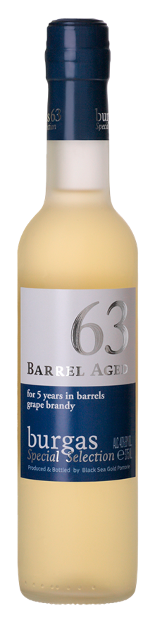 Grape Brandy BURGAS 63 BAREL 0,5l/40%