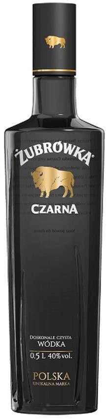 Zubrowka Czarna 40% alc 500ml
