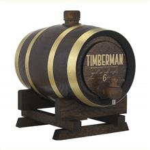Debowa Whisky Timberman 3Y 1l/40% Barrel Gold Rings